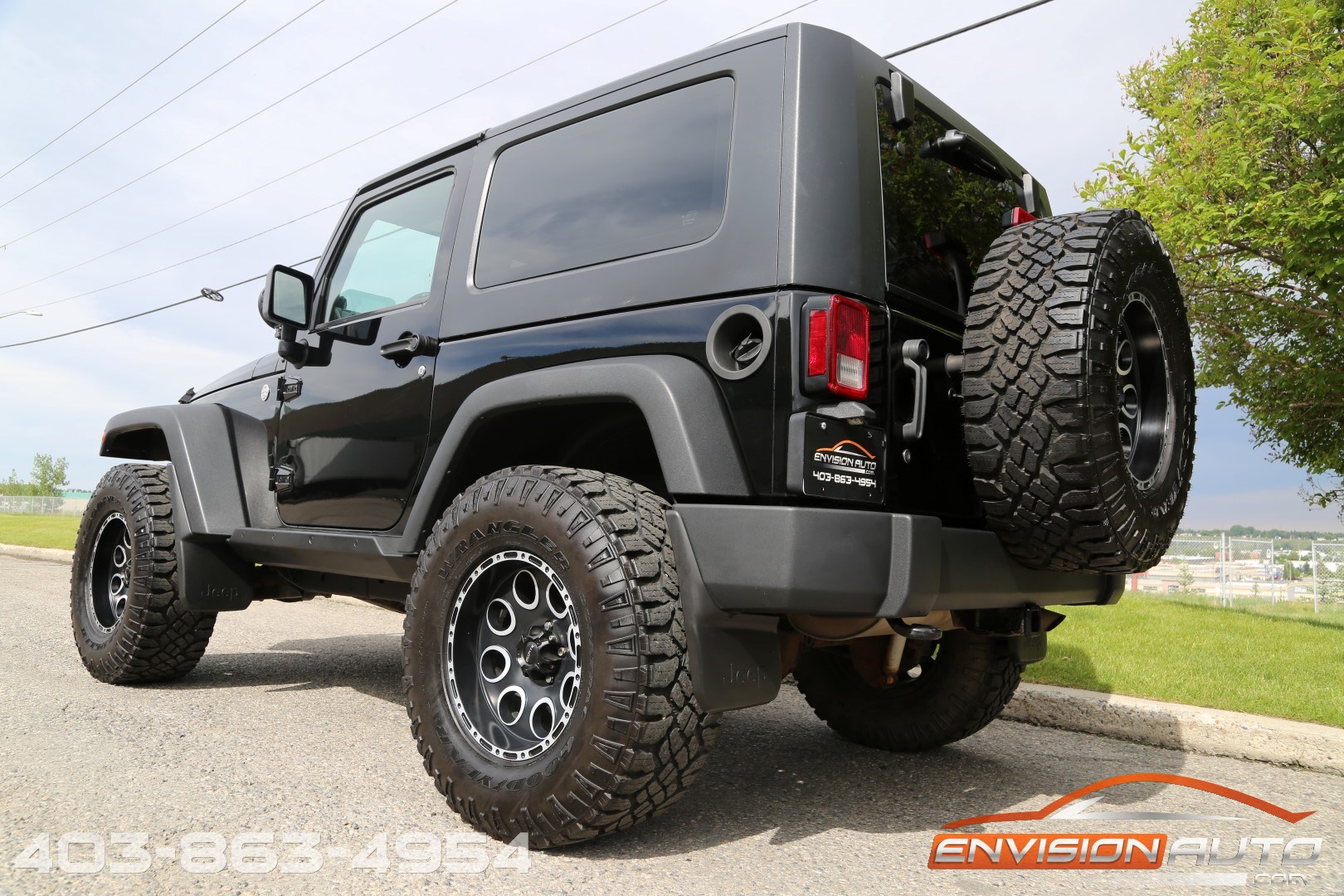 2010 Jeep Wrangler Custom Lift – Winch Bumper – LED Lights - Envision Auto 2010 Jeep Liberty Gate Light Stays On