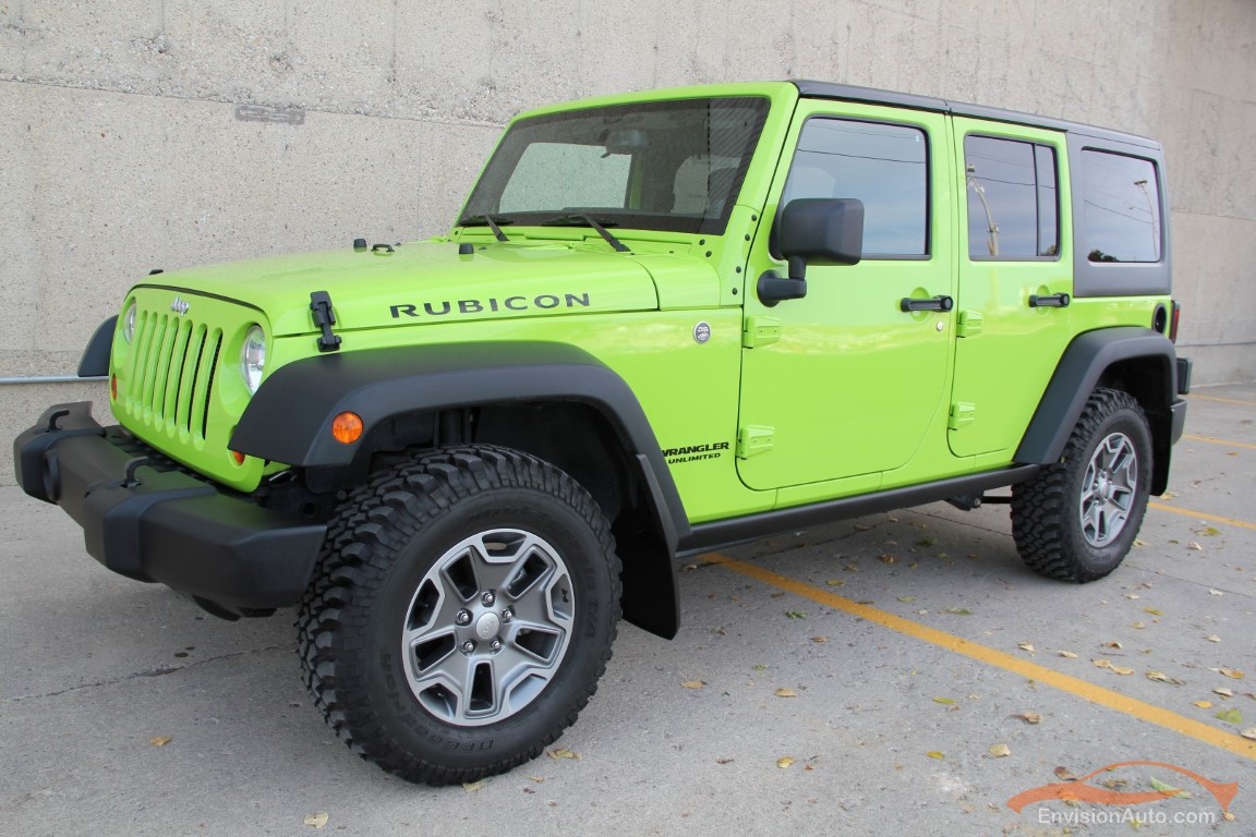 2013 Jeep Wrangler Unlimited Rubicon – Gecko Green - Envision Auto