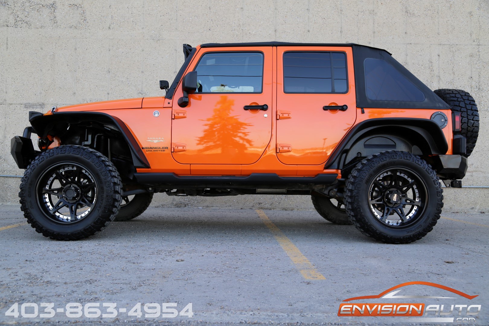 2012 Jeep Wrangler Unlimited Sahara –  BDS Lift – 35in Tires -  Envision Auto