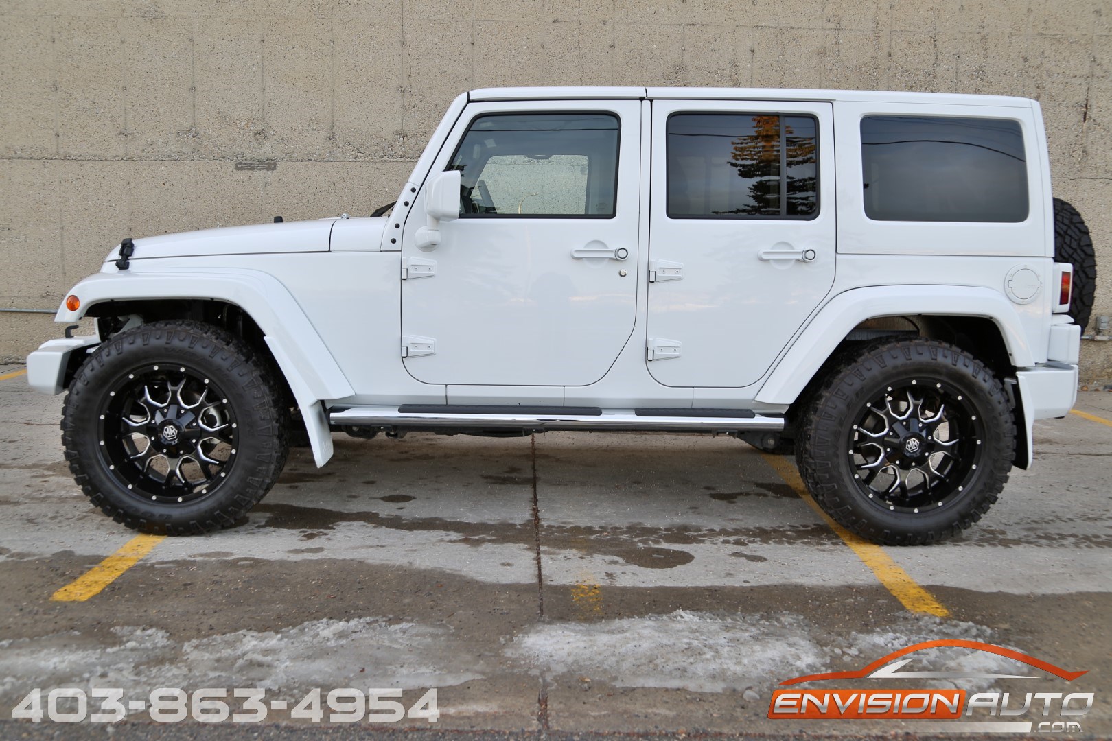 2015 Jeep Wrangler Unlimited Sahara 4 x 4 – Custom Show Jeep! - Envision  Auto