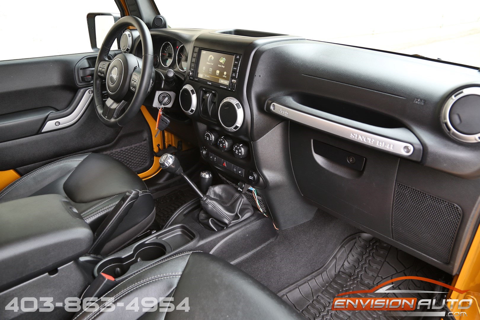 2014 Jeep Wrangler Rubicon 4×4 – 2 Door – 6 Speed Manual - Envision Auto